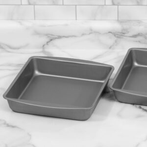 G & S Metal Products Company Baker Eze 9" Square Cake Pan, Set of 2