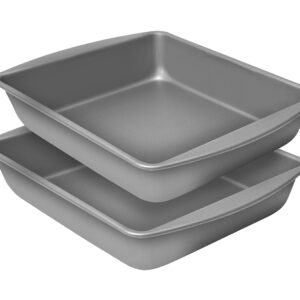 G & S Metal Products Company Baker Eze 9" Square Cake Pan, Set of 2