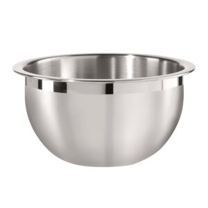 oggi 3-quart two-tone stainless steel mixing bowl, great for mixing, making dough, dressing salads, mixing eggs, washing vegetables