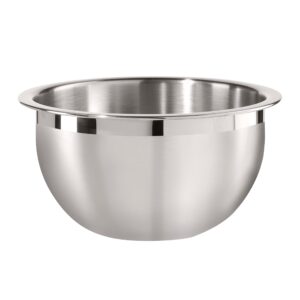 Oggi 3-Quart Two-Tone Stainless Steel Mixing Bowl, Great for Mixing, Making Dough, Dressing Salads, Mixing Eggs, Washing Vegetables