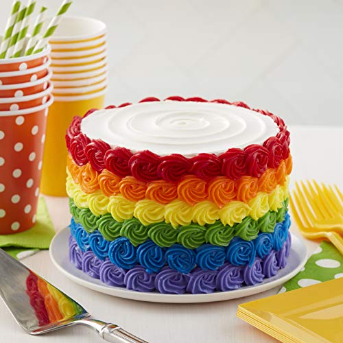 Wilton Rainbow Icing Pouch Cake Decorating Set, 7-Piece