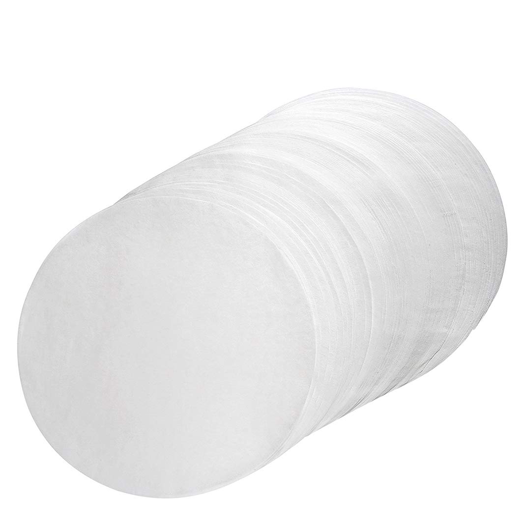 Parchment Paper Rounds 8 Inch Diameter - 100pcs Non-Stick 8'' Cake Pan Liner Circles, Precut for Cake Baking in Cheesecake Pan Springform Pan and Tart Pan