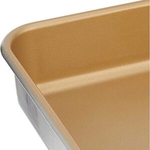 Nordic Ware Naturals Aluminum NonStick 9x9-Inches Square Cake Pan