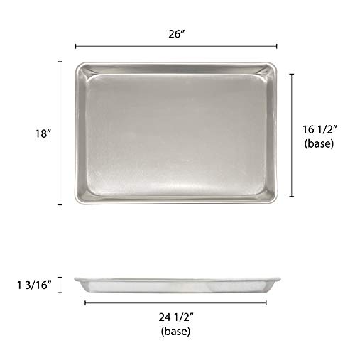 Thunder Group ALSP1826 19 Gauge Sheet Pan, Full Size 18" x 26"