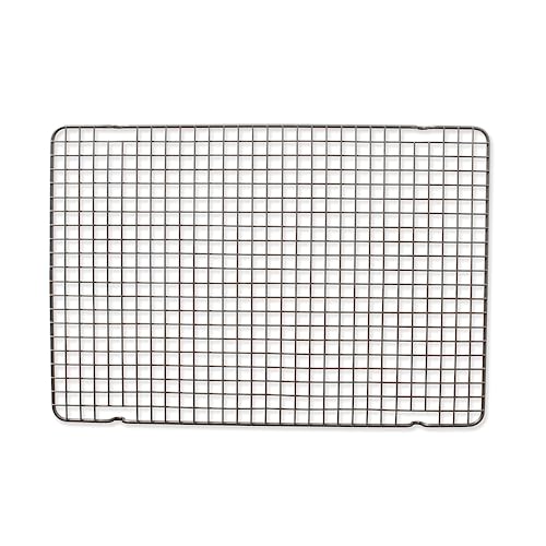 Nordic Ware 43343 Oven Safe Nonstick Baking & Cooling Grid (1/2 Sheet), One Size, Steel