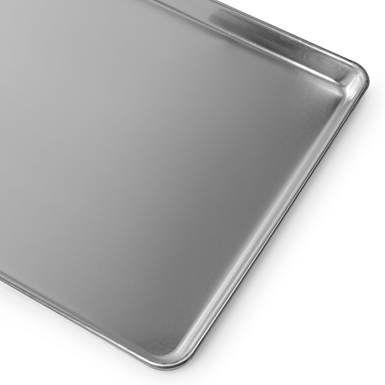 GRIDMANN 18" x 26" Commercial Grade Aluminum Cookie Sheet Baking Tray Pan Full Sheet - 6 Pans