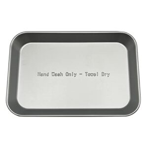 JDS Toy Store 2-Pack Premium Aluminum Baking Tray For Easy Bake Over, Measures 6" x 4" x 0.5"