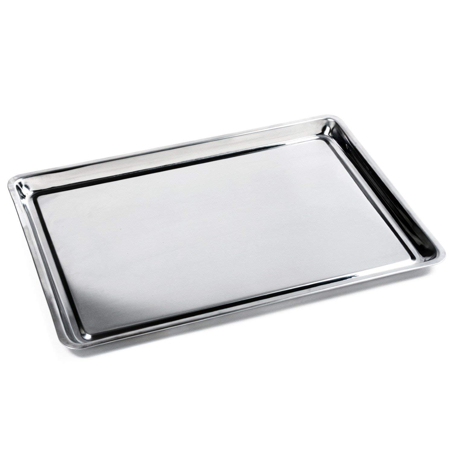 Norpro Stainless Steel Jelly Roll Baking Pan 15 inches x 10 inches x 1 inches, Chrome