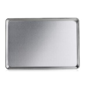 new star foodservice 36749 commercial-grade 16-gauge aluminum sheet pan/bun pan, 18" l x 26" w x 1" h (full size) | measure oven (recommended)