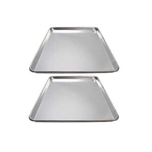 winware alxp-1318 aluminum sheet pan, 13 x 18 inch, 2-units