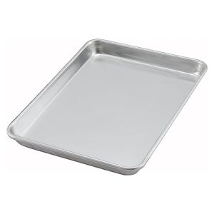 winco 78254 quarter size aluminum sheet pan