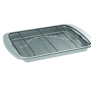 Nordic Ware 45027AMZ Oven Bacon Baking Tray, 17x12 in, Stainless Steel