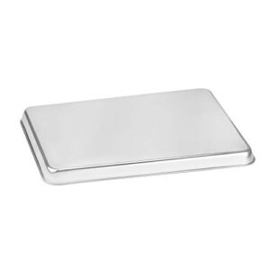 Suwimut Set of 2 Baking Cookie Sheet, Rectangle 16 x 12 x 1 Inch Stainless Steel Baking Sheets Pan Oven Tray, Nonstick Baking Pan, Non Toxic & Rust Free, Mirror Finished & Easy Clean
