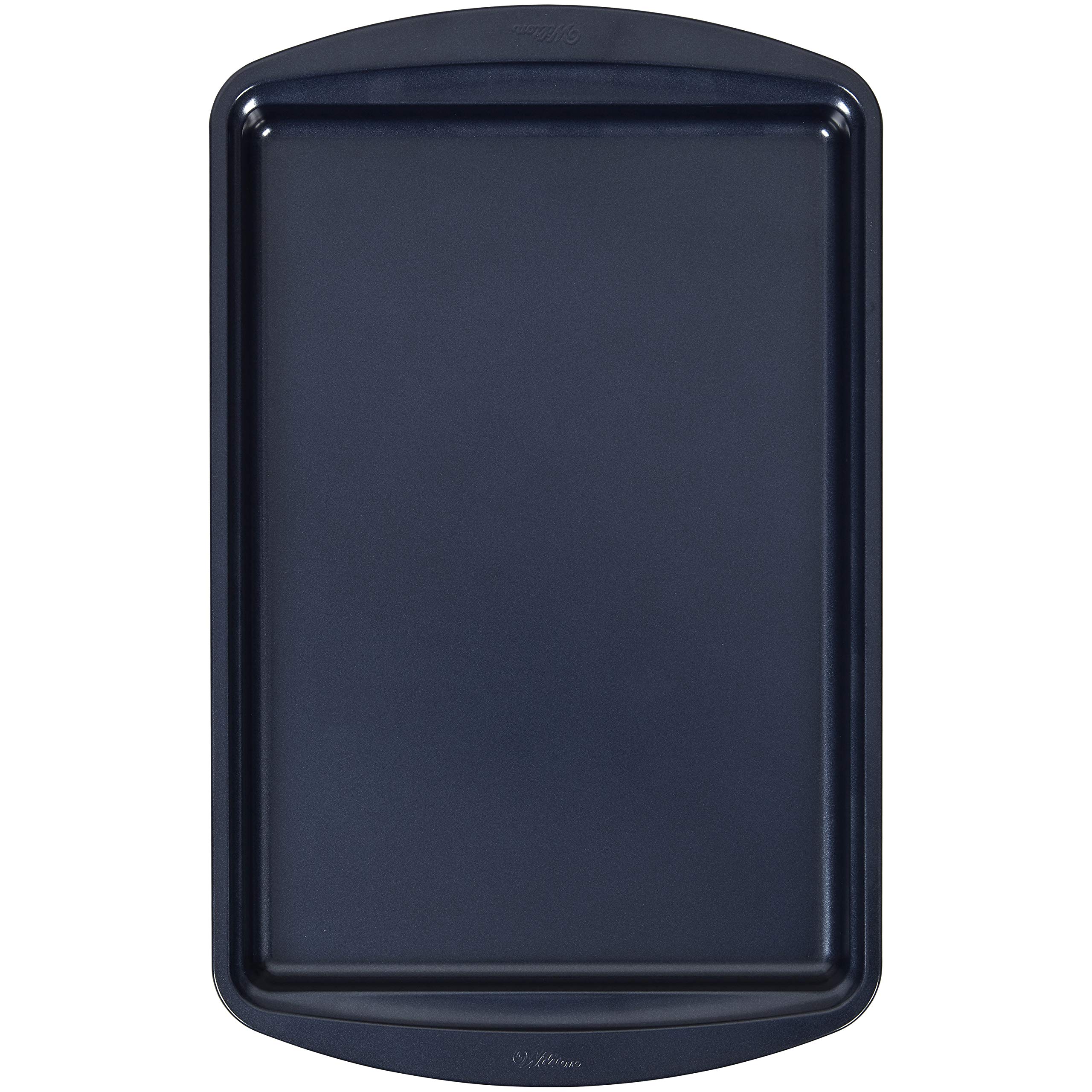 Wilton Diamond-Infused Non-Stick Navy Blue Medium Baking Sheet, 15.2 x 10.2-inch, Steel