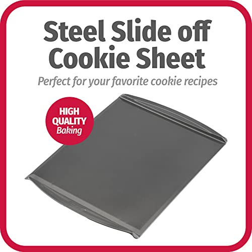Good Cook 15 Inch x 14 Inch Cookie Sheet, gray (04023)