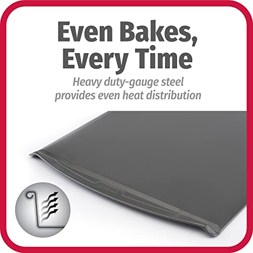 Good Cook 15 Inch x 14 Inch Cookie Sheet, gray (04023)