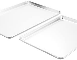 Nordic Ware Natural Aluminum Commercial Baker's Half Sheet and Big Sheet