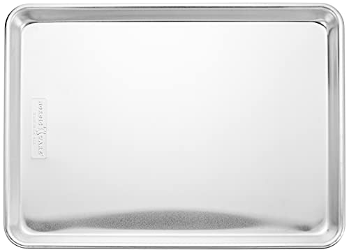 Nordic Ware Natural Aluminum Commercial Baker's Half Sheet and Big Sheet