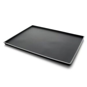 lekue 12 by 16-inch non-spill baking sheet, black