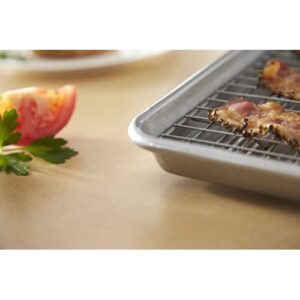 USA Pan Nonstick Baking Sheet Pan with Roasting & Cooling Racks, Set of 6