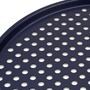 Zyliss Durable Non-Stick Pizza Tray | Carbon Steel | Dark Blue | Pizza Tray/Bakeware | Dishwasher Safe | 5 Year Guarantee…