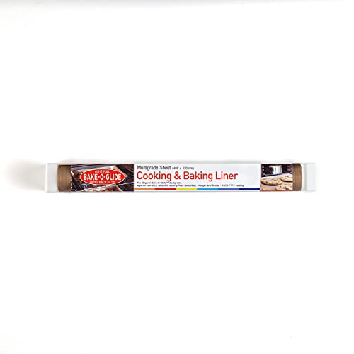 Bake-O-Glide STD0150 Non Stick Reusable Cooking/Baking Sheet, Brown