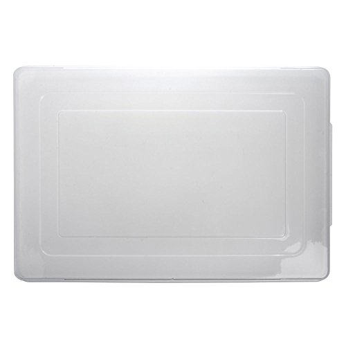 Vollrath 9002CV Clear 26-1/2 x 18" Snap Fit Pan Cover"