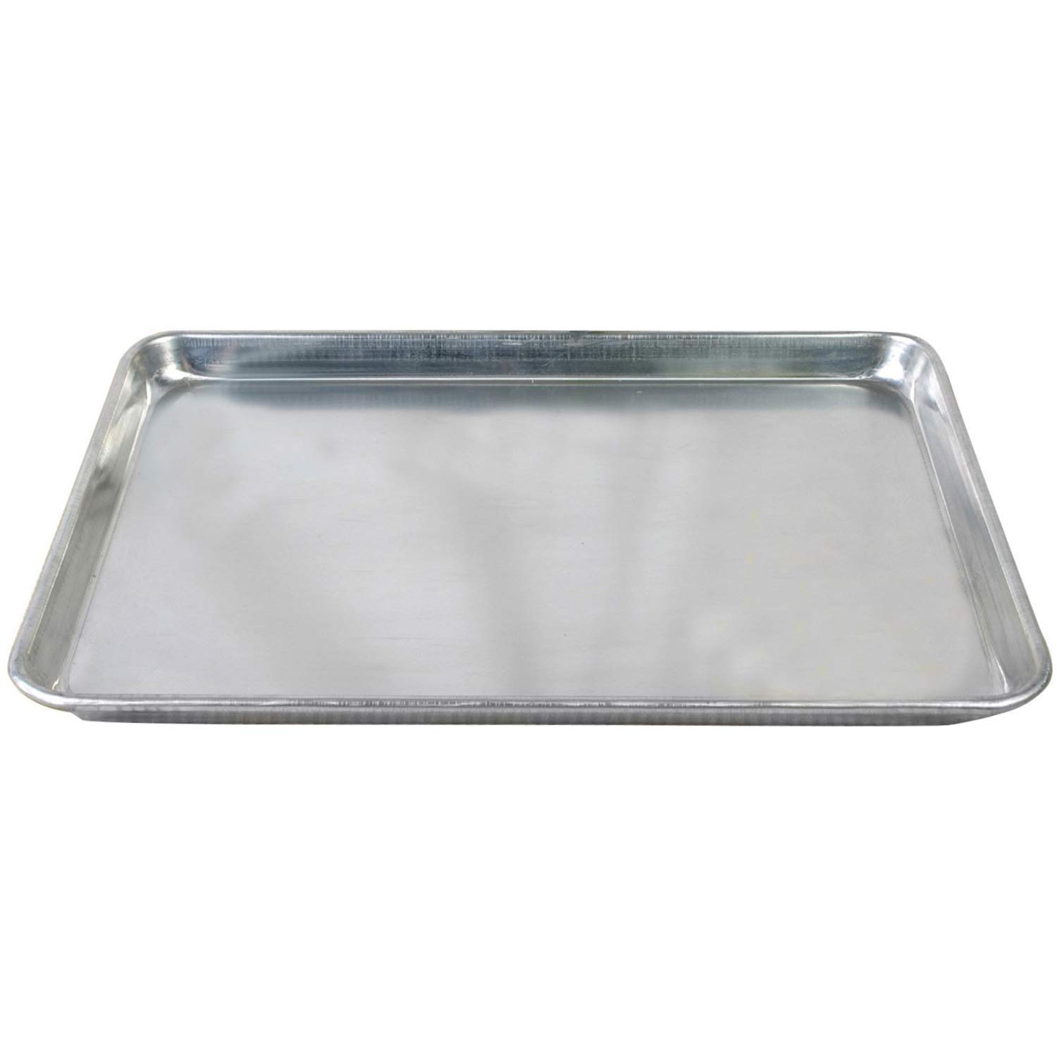 Tiger Chef 1/2 Half Size 18 x 13 inch Aluminum Sheet Pan Commercial Bakery Equipment Cake Pans NSF Approved 19 Gauge 1 Pack