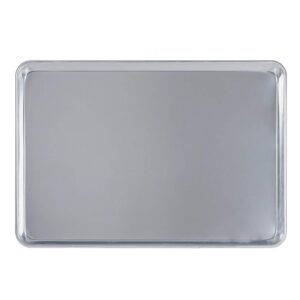 Tiger Chef 1/2 Half Size 18 x 13 inch Aluminum Sheet Pan Commercial Bakery Equipment Cake Pans NSF Approved 19 Gauge 1 Pack