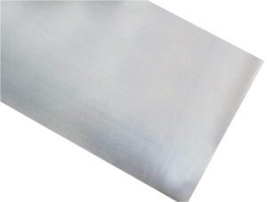 5 sheets - ptfe non-stick baking sheet/pan liners 6.7 mil thick - used for food processing, heat press transfers, and many other manufacturing uses (silver, 20" x 20")