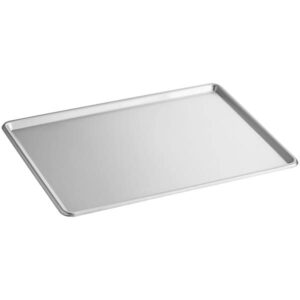 TrueCraftware 18" x 26" Stainless Steel Full Size Sheet Pan 20 Gauge- Bakeware Baking Pan Baking Sheet Baking Tray Cookie Sheet for Oven Perfect for Baking Roasting Heavy Duty & Rust Free