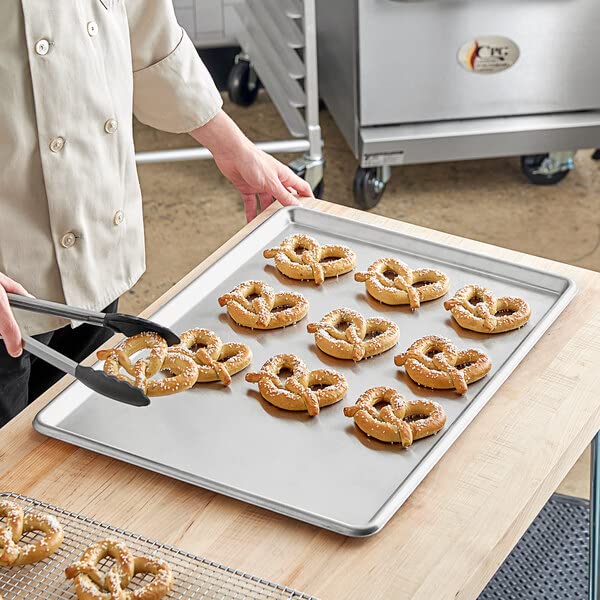 TrueCraftware 18" x 26" Stainless Steel Full Size Sheet Pan 20 Gauge- Bakeware Baking Pan Baking Sheet Baking Tray Cookie Sheet for Oven Perfect for Baking Roasting Heavy Duty & Rust Free