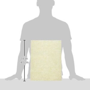2dayShip Quilon Parchment Paper Baking Liner Sheets, Unbleached Brown, 12 X 16 Inches, 300 Count