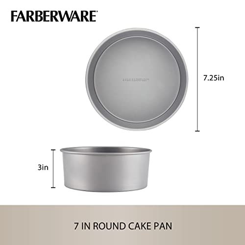 Farberware Specialty Bakeware Nonstick Baking Set for Pressure Cooker or in The Oven, 4 Piece, Gray