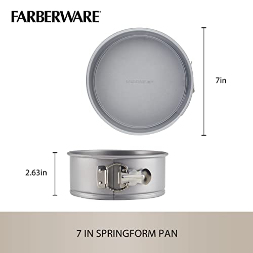 Farberware Specialty Bakeware Nonstick Baking Set for Pressure Cooker or in The Oven, 4 Piece, Gray