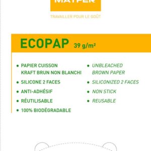 Matfer Bourgeat 320211 Ecopap Baking Paper