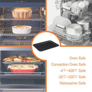 CHEFMADE Baking Sheet Pan, Nonstick 13-Inch Rimmed Cookie Sheet Pan Bakeware, 9.3" x 13.4" x 0.7"