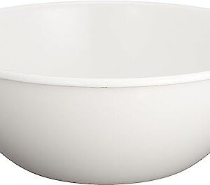 野田琺瑯(Nodahoro) Noda Enamel BO-20W Ball, 7.9 inches (20 cm), All White, Made in Japan