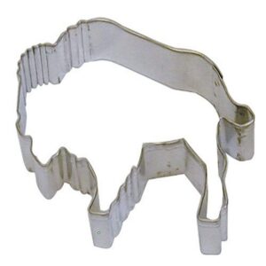 r&m buffalo 4" cookie cutter in durable, economical, tinplated steel