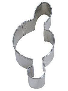 r&m g clef 4.25" cookie cutter in durable, economical, tinplated steel