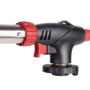 Chef Master Premium Butane Torch | 90022 | Chef’s Kitchen Torch | Fits 8 oz Butane Can | Adjustable Flame Knob