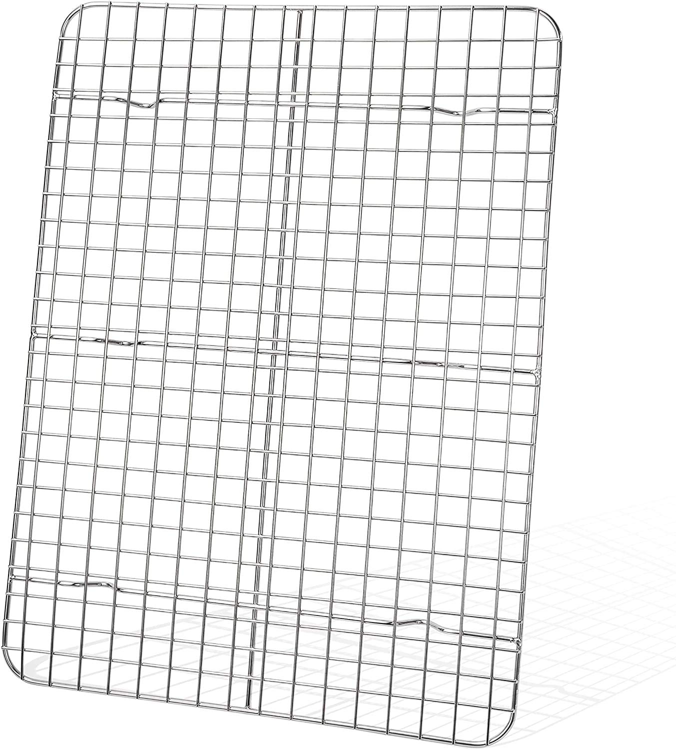 ELO MIT FREUDE KOCHEN! 12 Inch x 17 Inch Wire Cooling Rack, Chrome Plate Steel