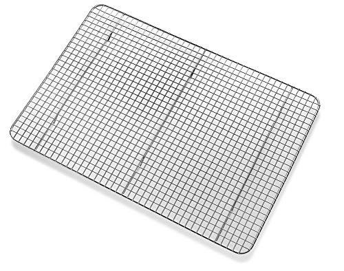 ELO MIT FREUDE KOCHEN! 12 Inch x 17 Inch Wire Cooling Rack, Chrome Plate Steel