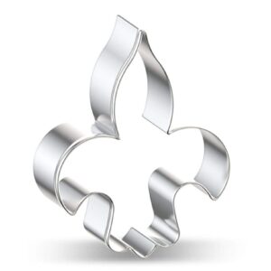 WJSYSHOP Fleur De Lis Flower Cookie Cutter