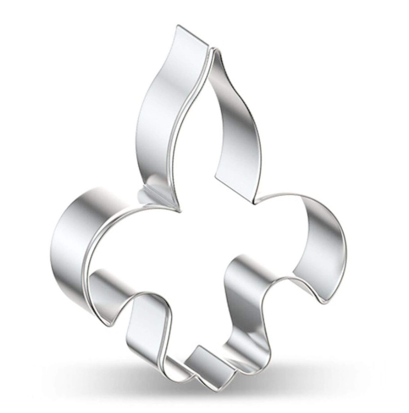 WJSYSHOP Fleur De Lis Flower Cookie Cutter