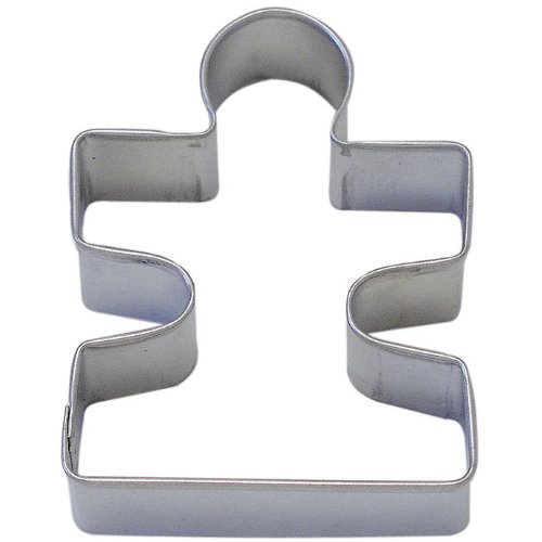 Foose Brand Puzzle Piece Cookie Cutter 3.25 Inch –Stainless Steel Cookie Cutters – Puzzle Piece Cookie Mold