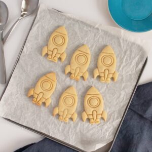 Rocket cookie cutter, 1 piece - Bakerlogy