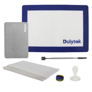 dulytek wax collection kit with 7 pcs premium 2" x 4" 120 micron nylon filter bags