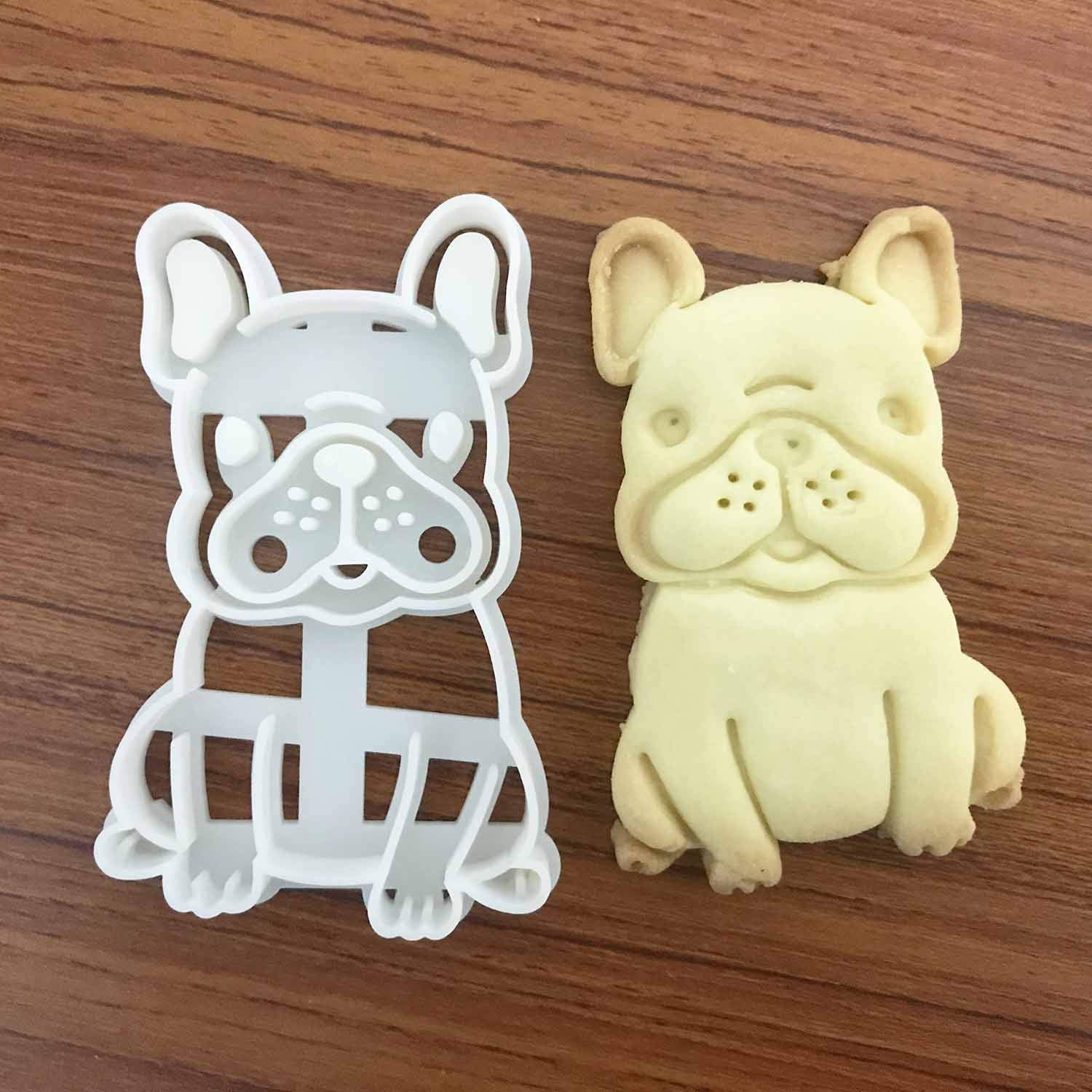 French Bulldog Cookie Cutters Shape Mould, Dog Treats Cutter