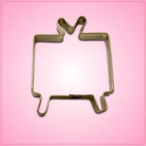 television cookie cutter 3-1/2 inches by 3 inches